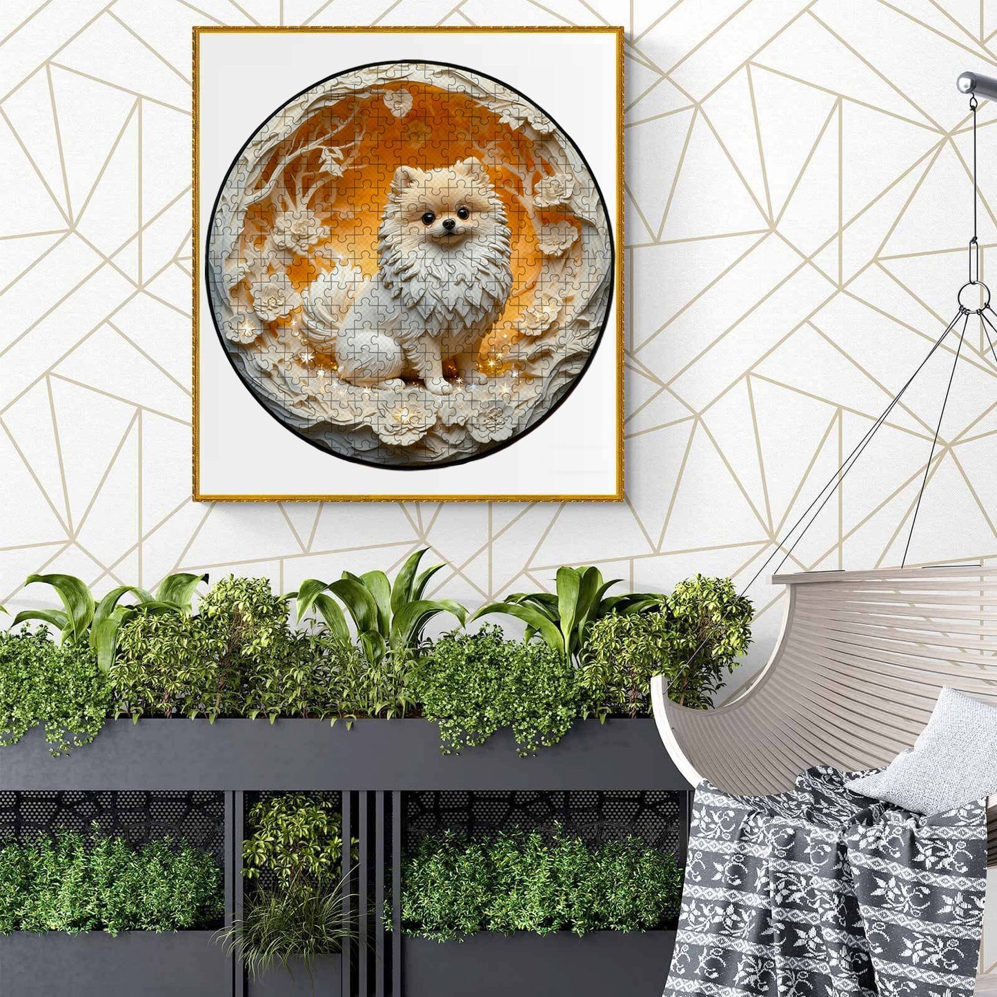 Puppy Wooden Jigsaw Puzzle