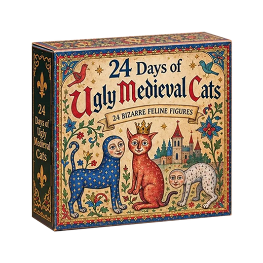 Yifare™ Ugly Medieval Cats Advent Calendar